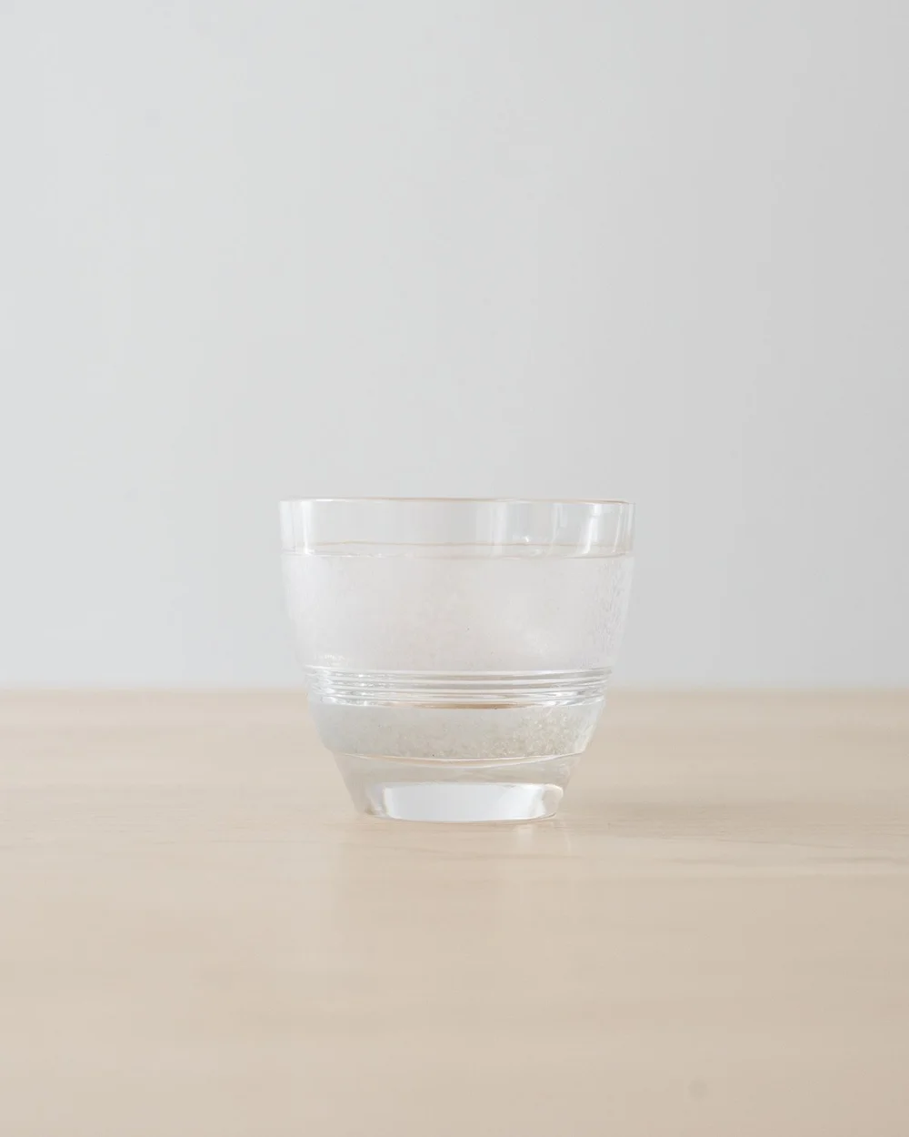 Edo Kiriko Glass (WAPPA) (Grey) - Native & Co | Japanese Homeware 