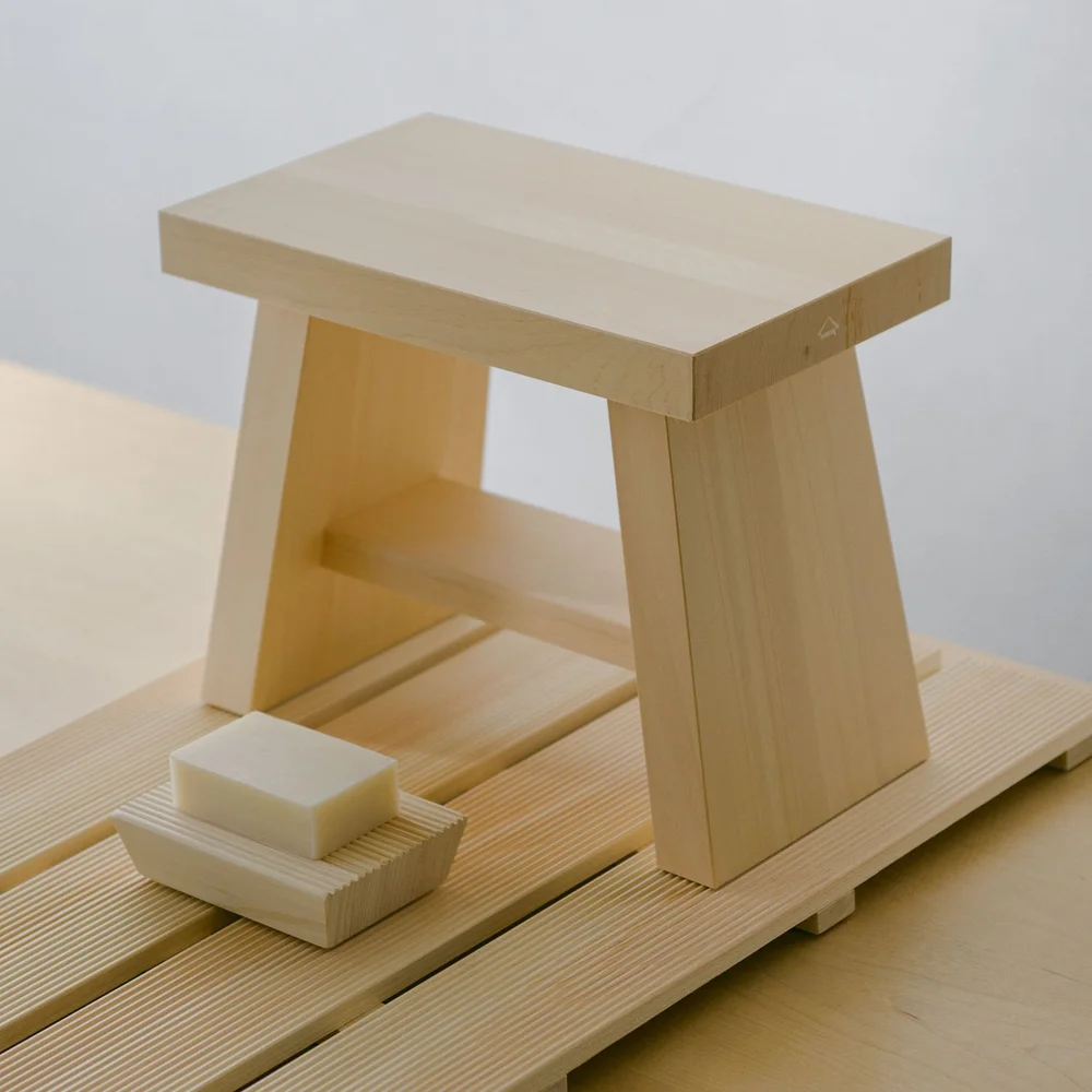 Japanese Hinoki Bath Goods - Hinoki Bath Stool - Native & Co | Japanese ...