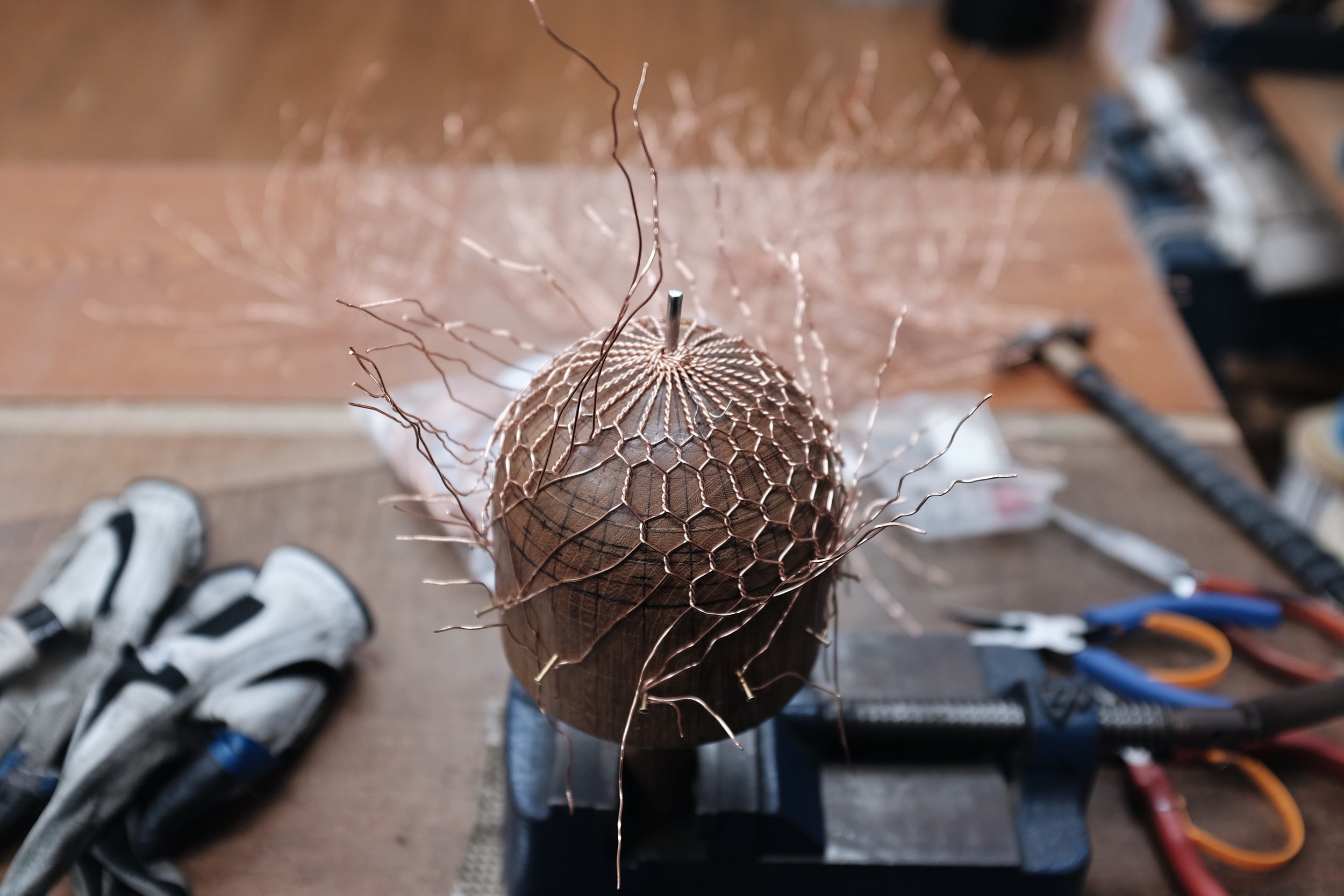 Kanaami - The Art Of Hand Woven Metal Wire Crafts, Kyoto Workshop visit -  Native & Co, Japanese Homeware Shop