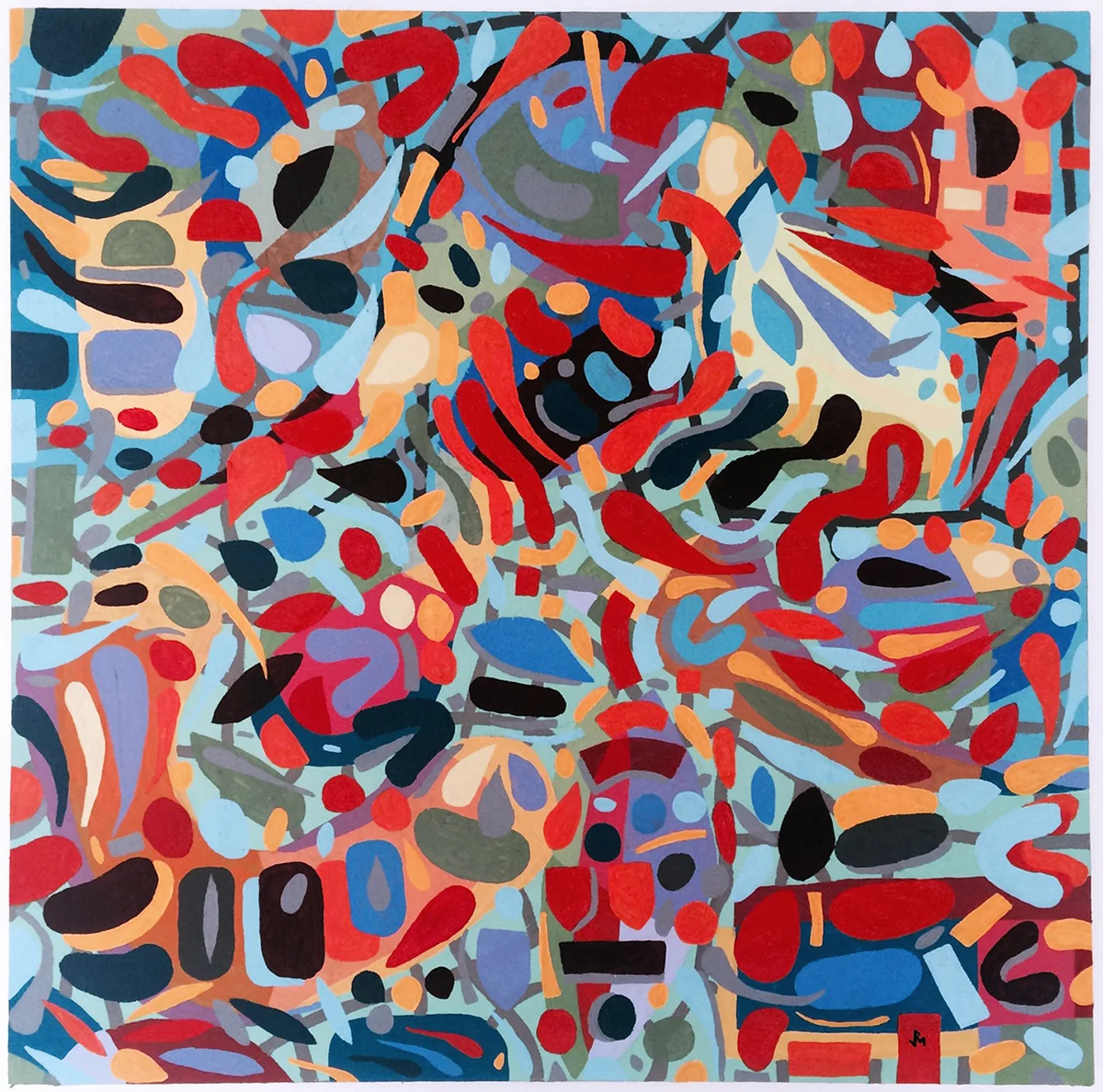 Currents, Flow and Reproduction Series #8