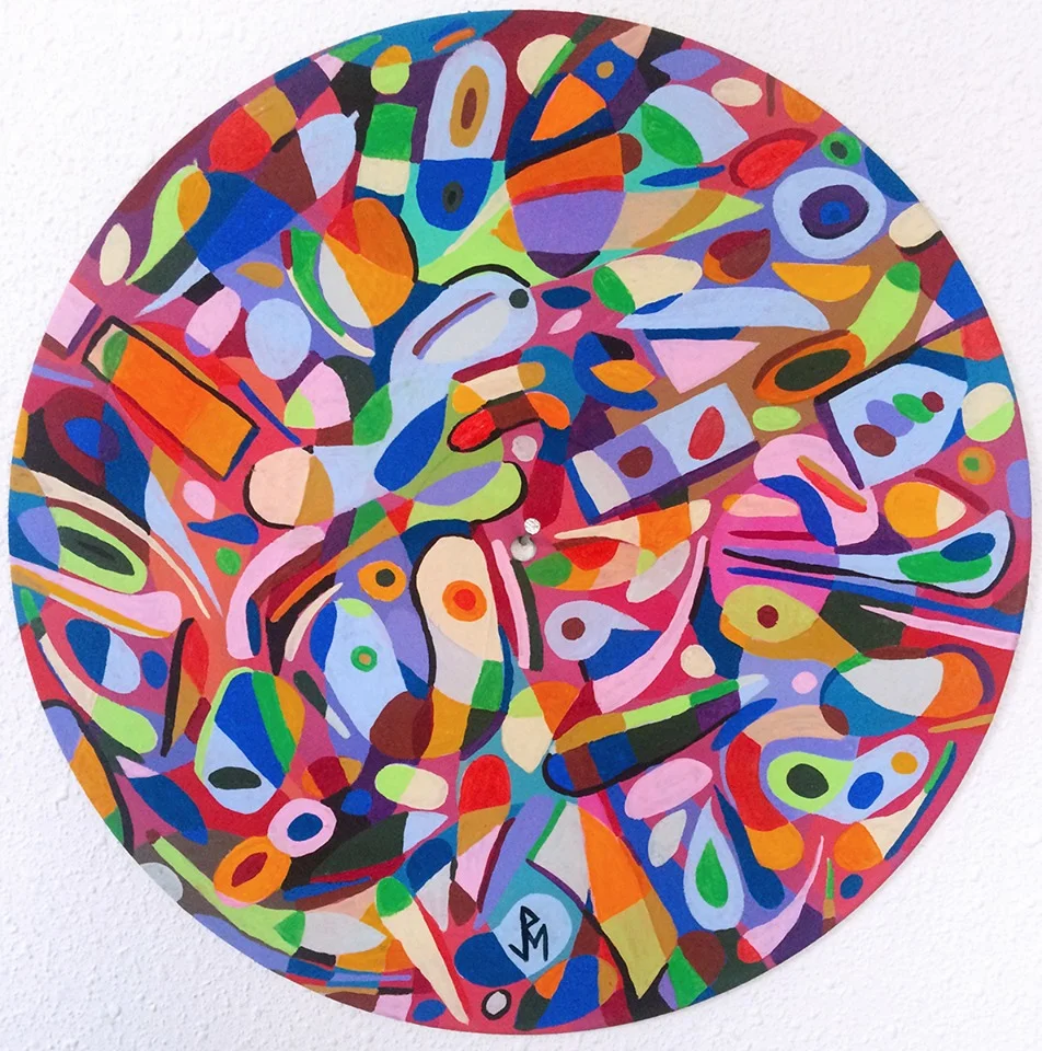  Currents, Flow and Reproduction  Series #17/4D Vinyl series #13