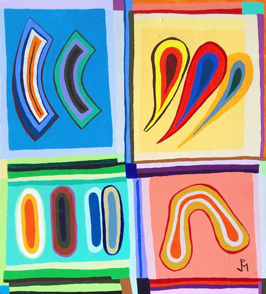 Currents, Flow and Reproduction Series #33, 4D Quantities Series #1