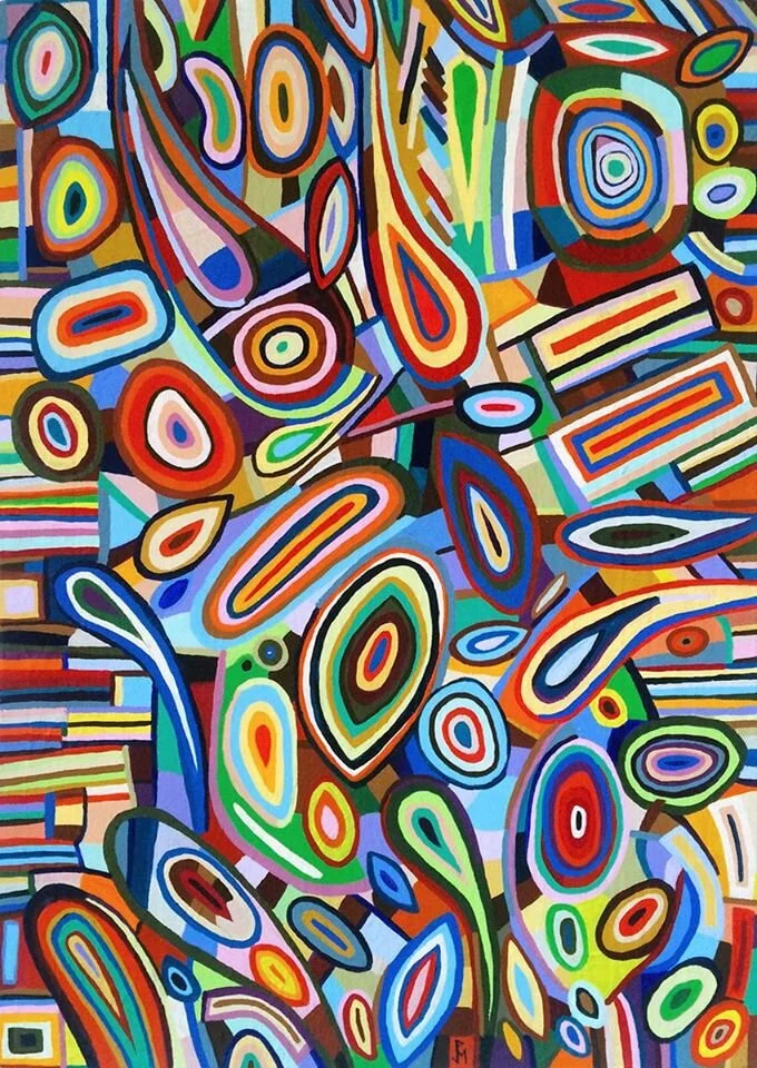 Currents, Flow and Reproduction Series #47, 4D Quantities Series #10