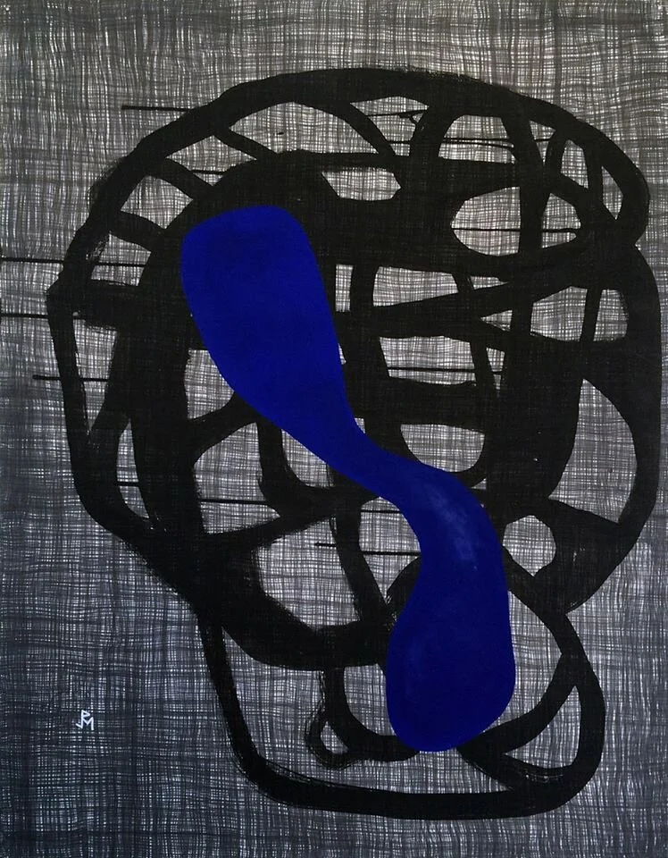 Nets, Meta-Element + Wovenform Series, Number 2 Currents, Flow and Reproduction #27