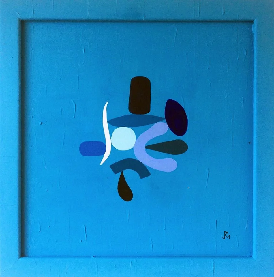 Currents, Flow and Reproduction Series #117 Blue Series #4 [Hybrids (Meta-Elements) #2]