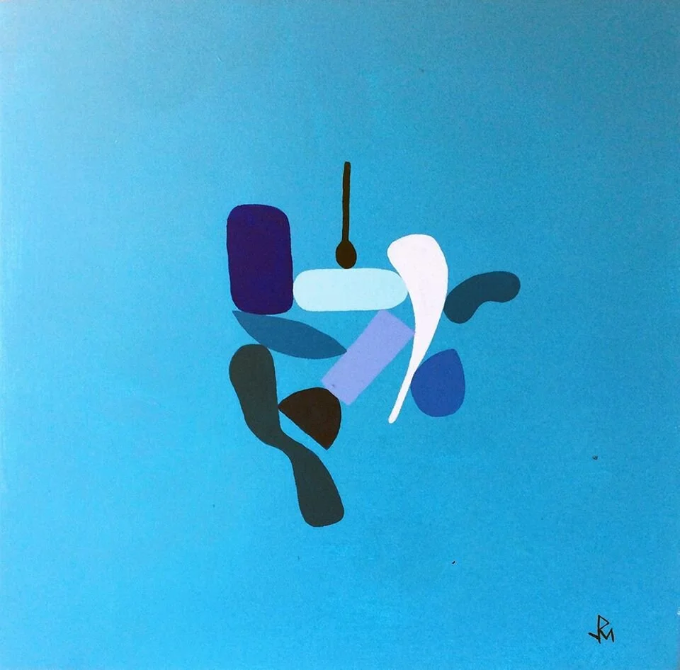 Currents, Flow and Reproduction Series #119 Blue Series #6 [Hybrids (Meta-Elements) #4]