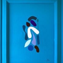 Currents, Flow and Reproduction Series #147 Blue Series #28 [Hybrids (Meta-Elements) #19]