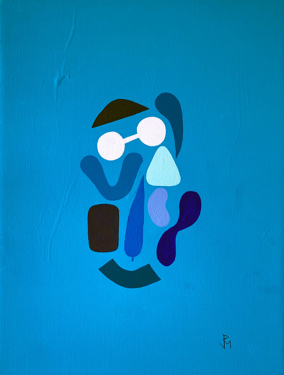 Currents, Flow and Reproduction Series #148 Blue Series #29 [Hybrids (Meta-Elements) #29]