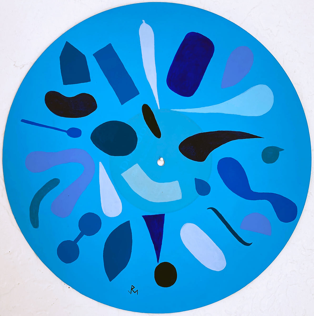 Currents, Flow and Reproduction Series #168 Blue Series #49 [Blue Vinyl Series #1]