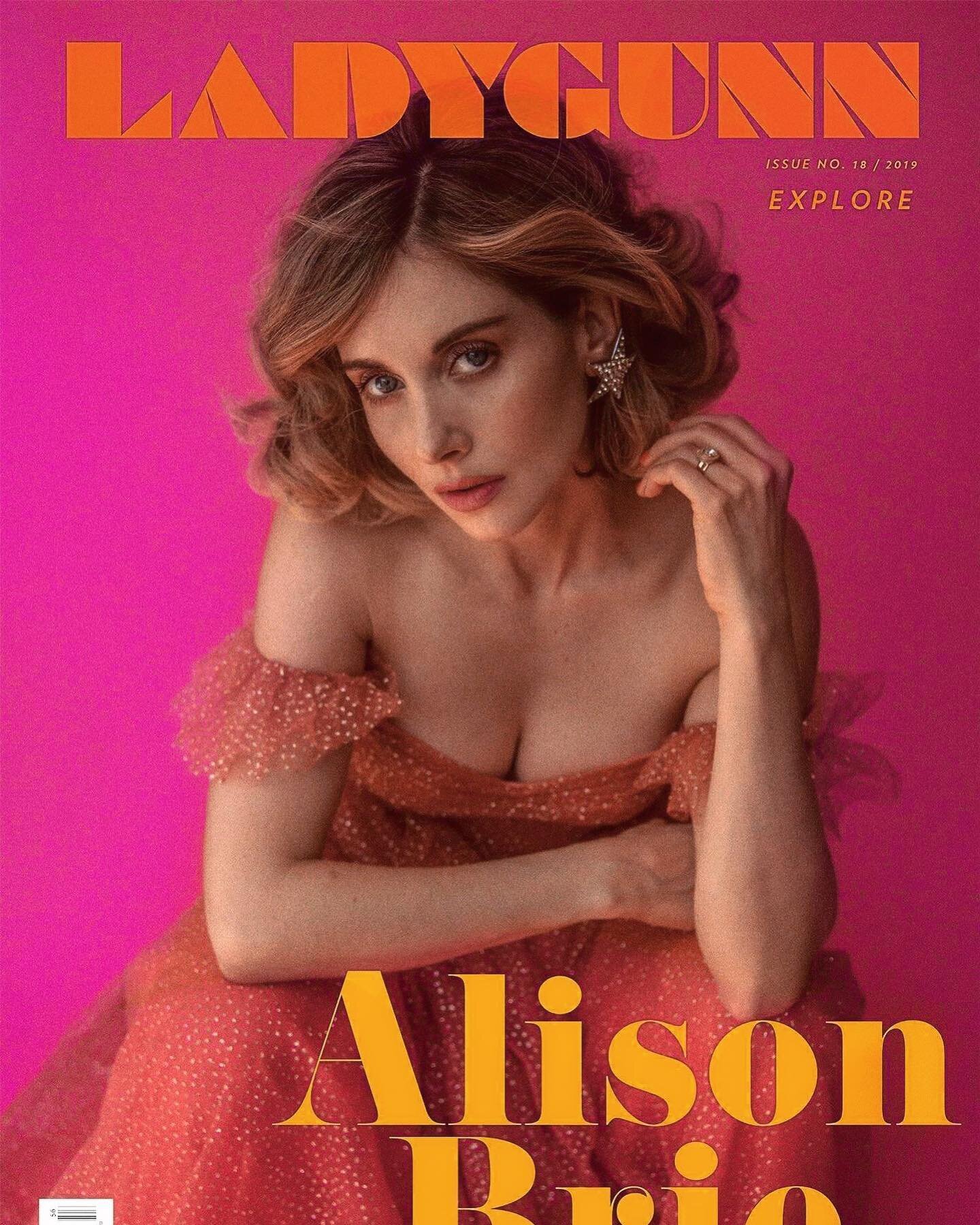 💗&hearts;️ @alisonbrie for @ladygunn &hearts;️💗