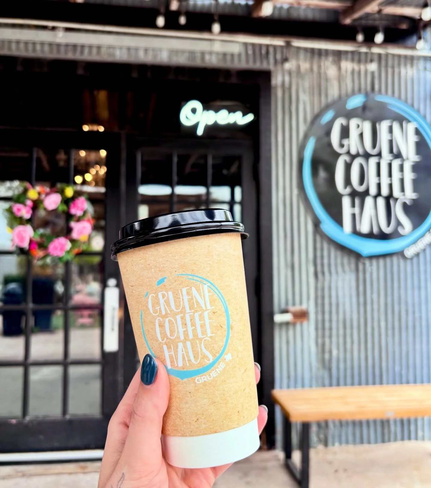 🐰 Hopped up on Blueberry coffee for Spring🫐