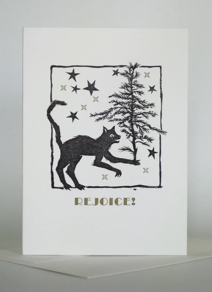 A6 Card: Ramborg Rejoices!