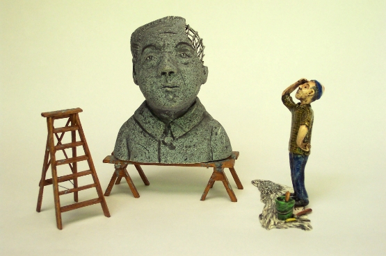 Stefan Szonyi In the Studio - Work in Progress Ceramic 1999