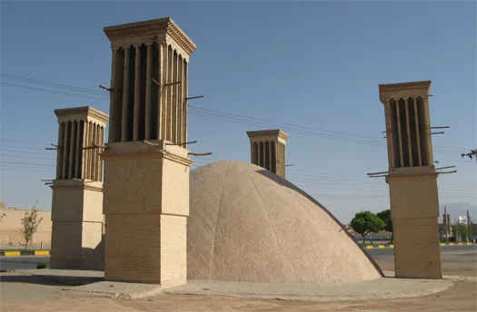 Persian Windcatchers (passive cooling)