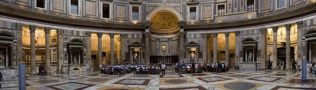 Pantheon Marble Interior, Rome