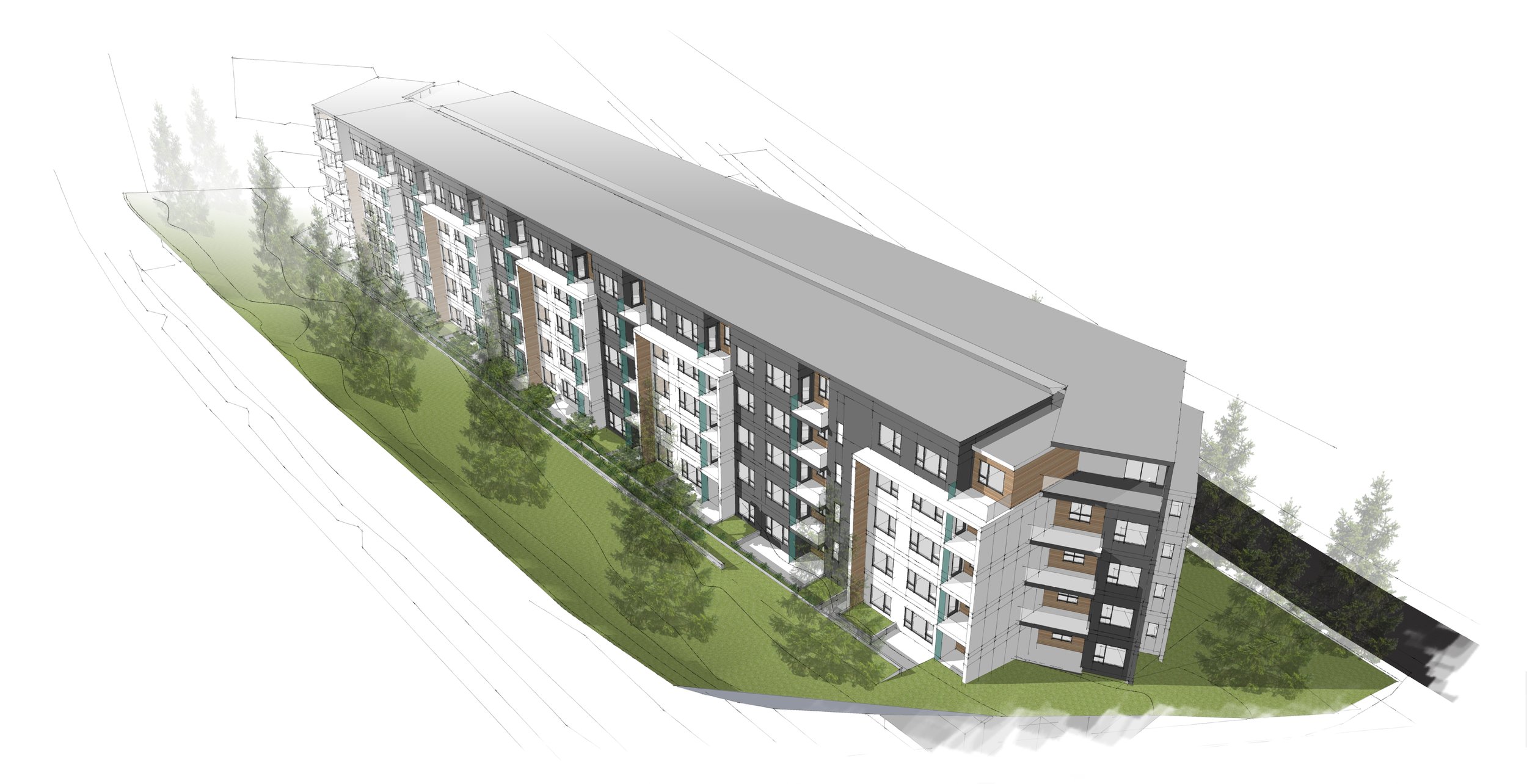 821 Haliburton Condos — Raymond de Beeld Architect Nanaimo BC