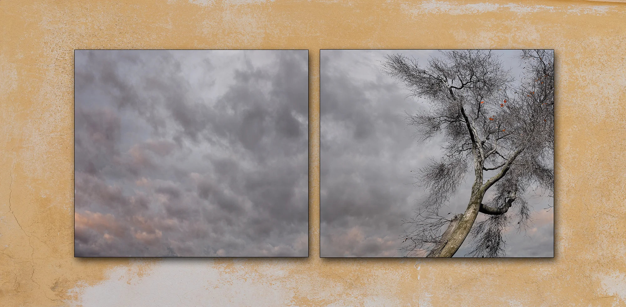 ' Last Leaves of Autumn ' ( diptych )