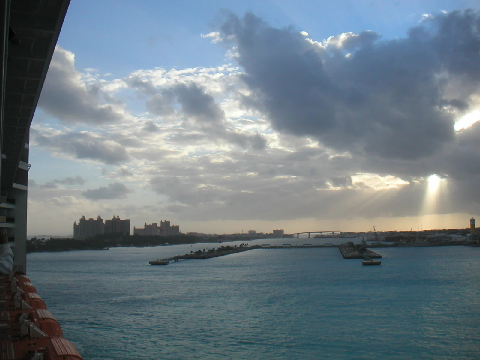 Stormy skies: Bahamas