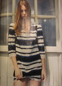 D&G Blu stripe lace dress clup.jpg