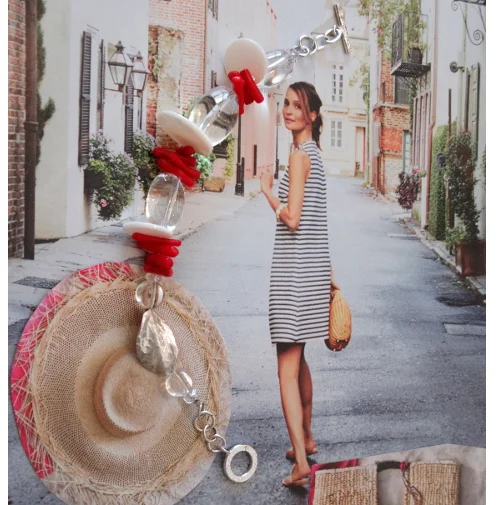 Giulia walking along in the South of France Happy 14. Juillet!