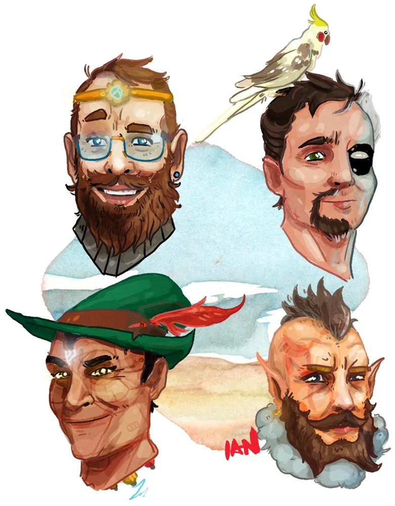 Group Portrait Commission - JB