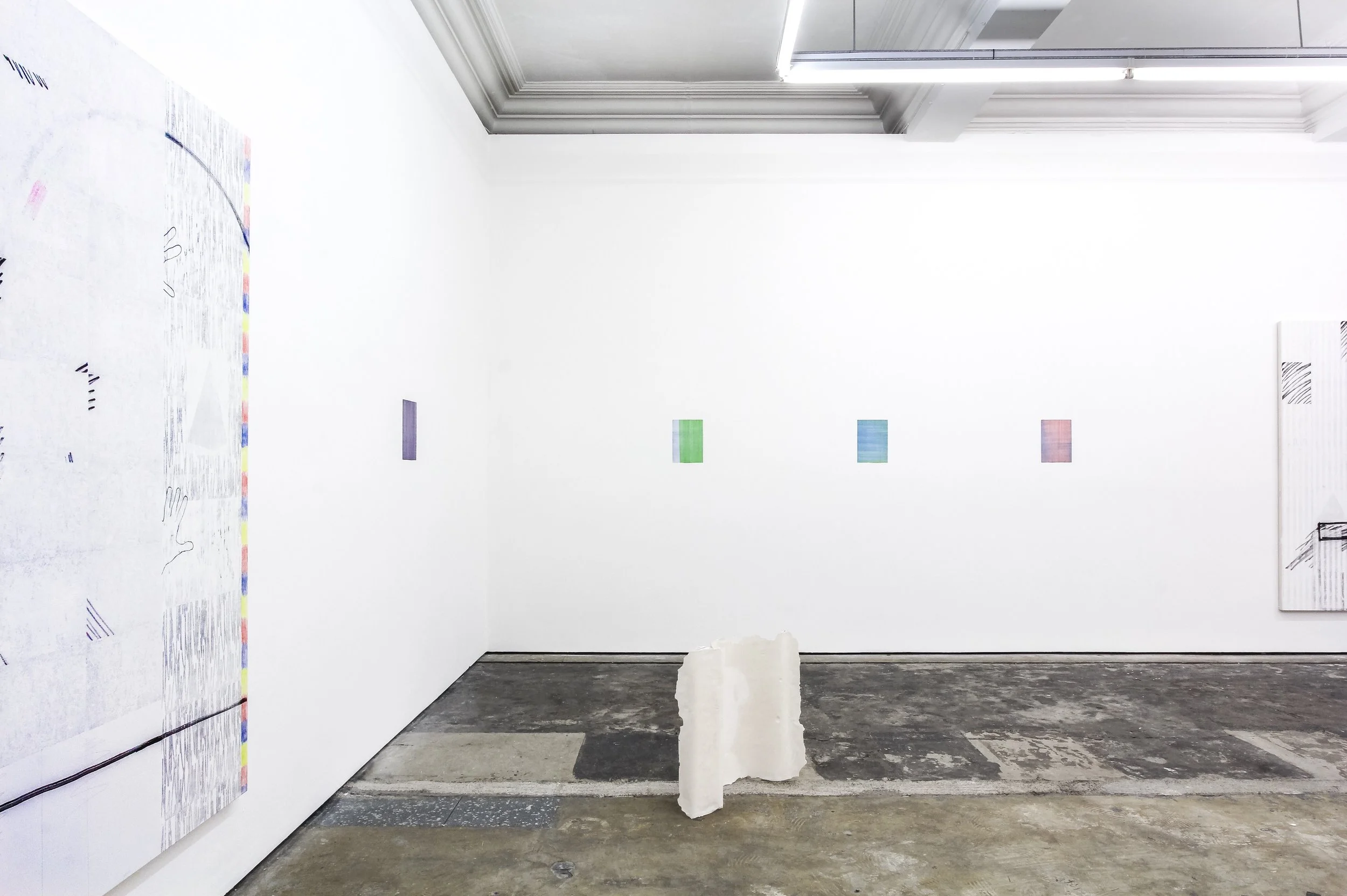 Installation view: Touche Éclat, Workplace, Gateshead