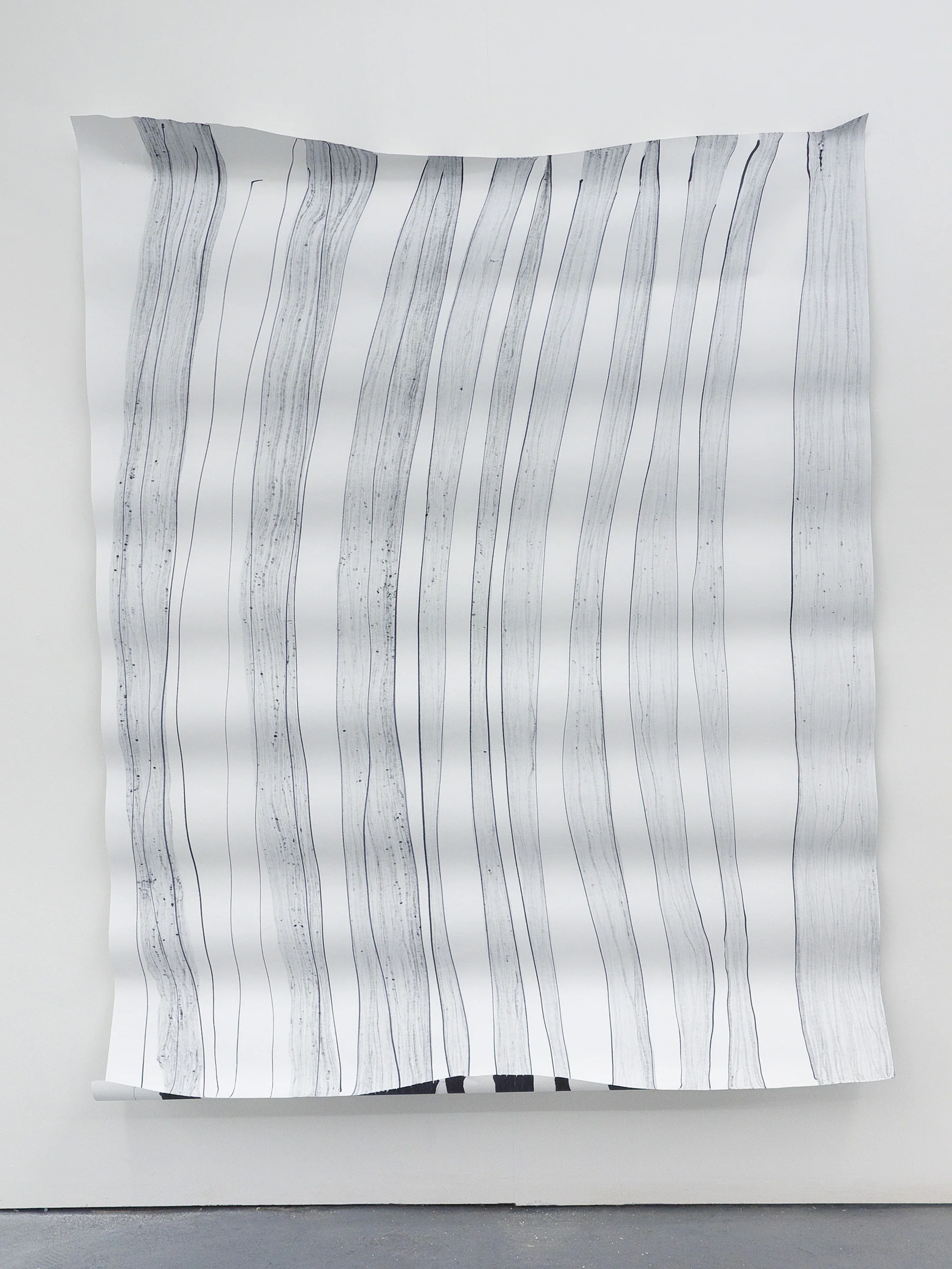 Marker 160 2018 Marker pen on paper 195 cm x 150 cm