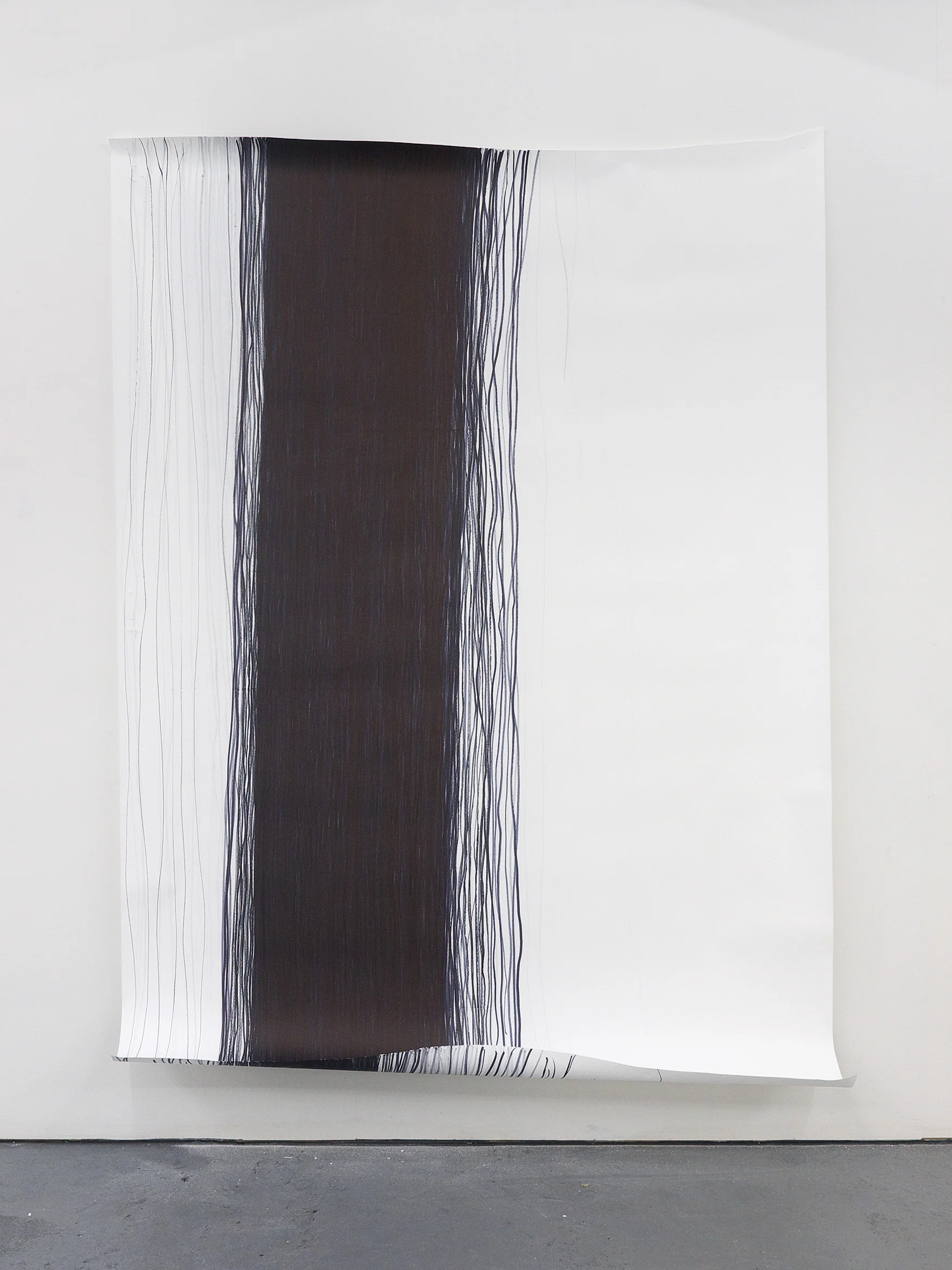 Marker 158 2018 Marker pen on paper 207 cm x 150 cm