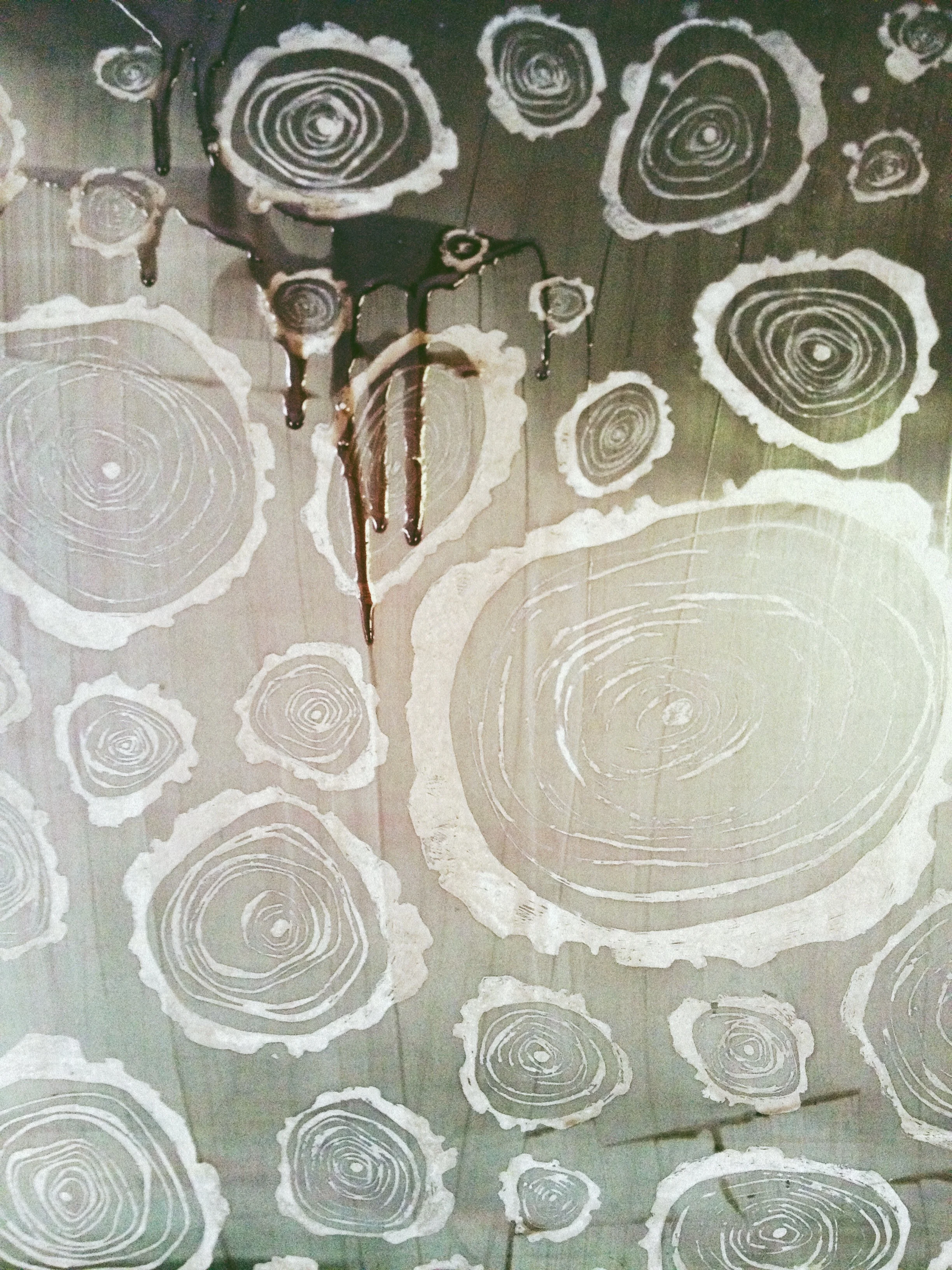  silk screen after printing 