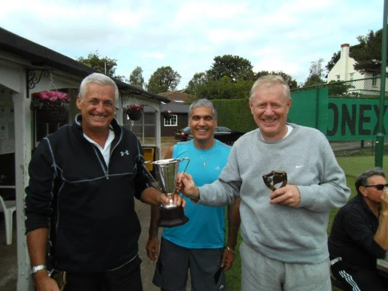Winners Johnston Cup 2013 Tony Wood & Tim Bowler.