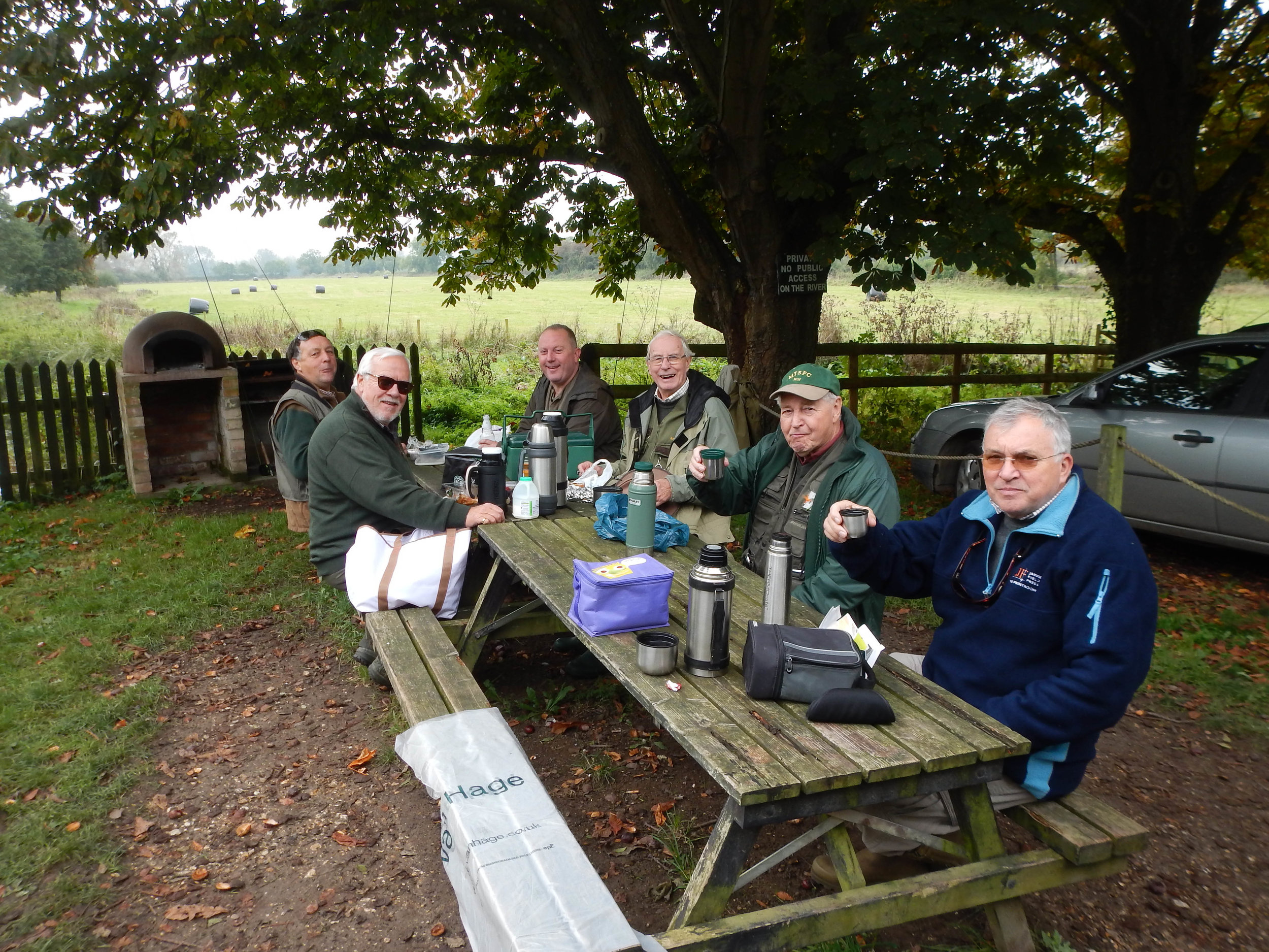 Lunch - Gary, Alan, Keith, David, Roy, Bill