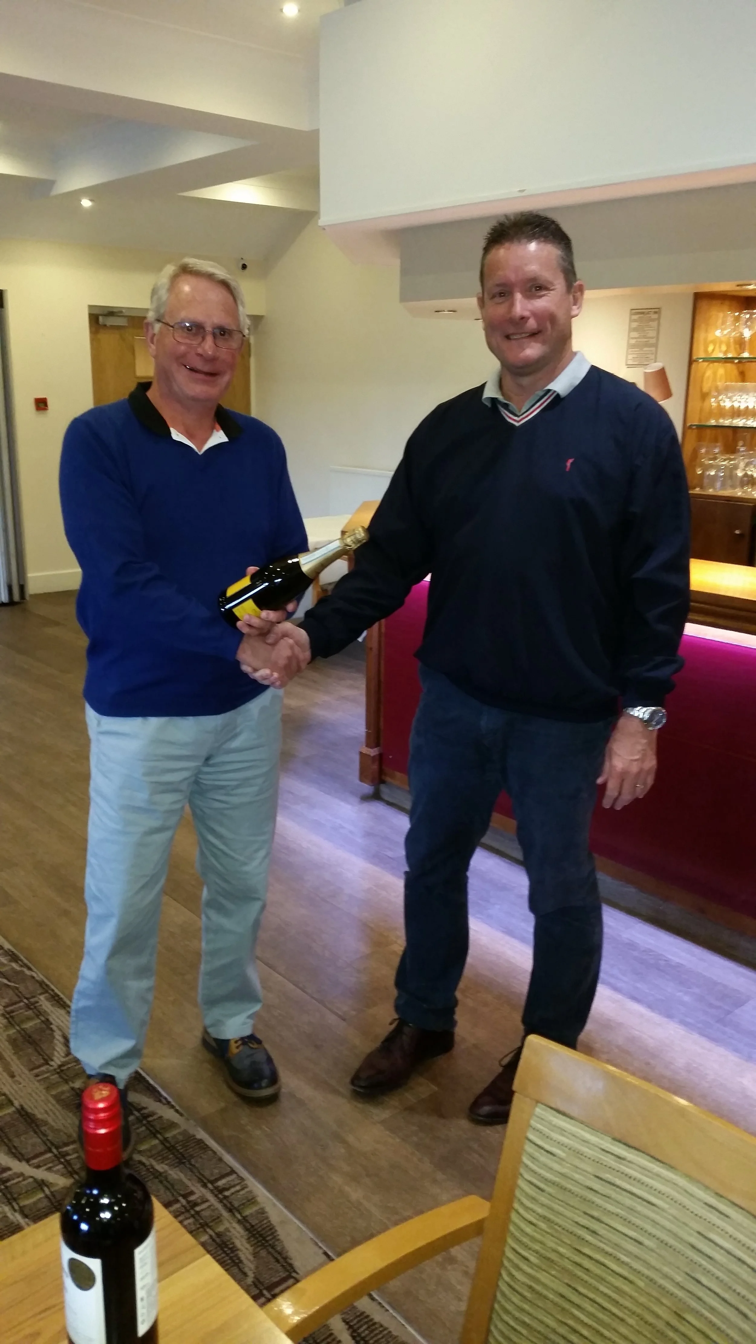 Overall winner of the day on countback – Graham Warley
