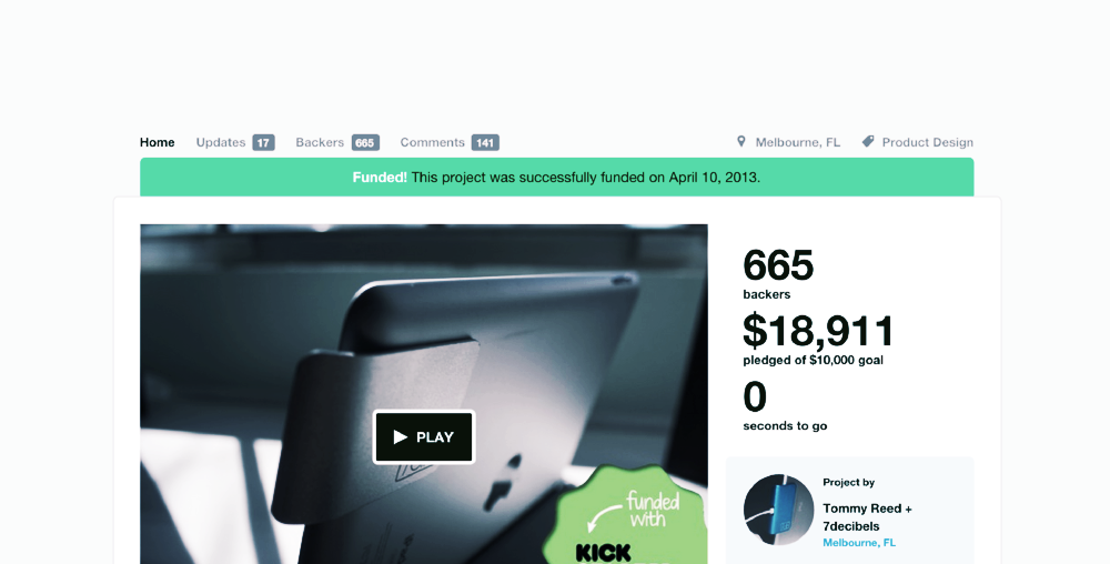 Kickstart Your Product