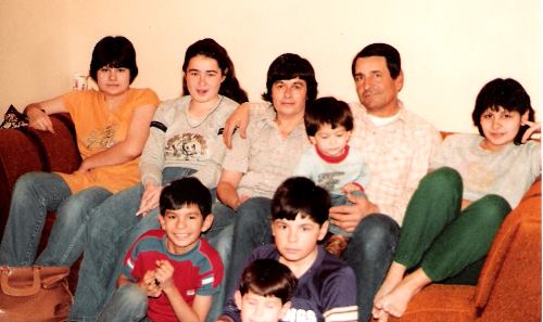...raising seven children...