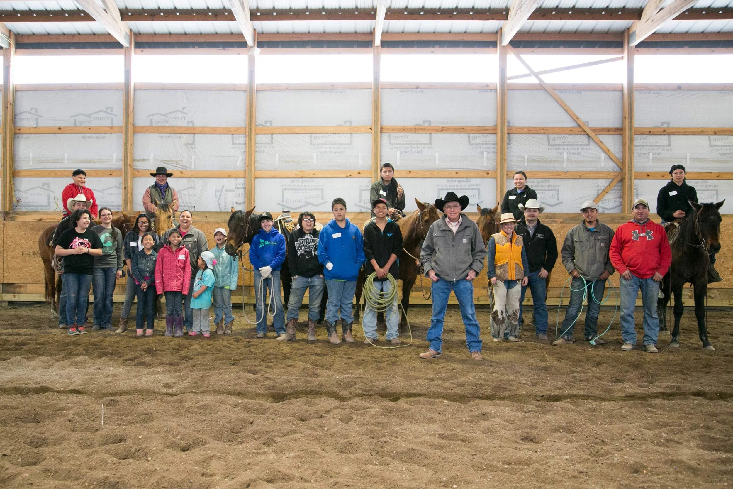 Cheyenne River Youth Horsemanship Program continues to do outstanding things! We are so proud of the success that they've made and the obstacles they each plan on overcoming in their journey to becoming a quality horsemen or horsewomen. This group of youth and their advisors are some of the most respectful and kind-hearted individuals; we are so glad to call them our friends. 