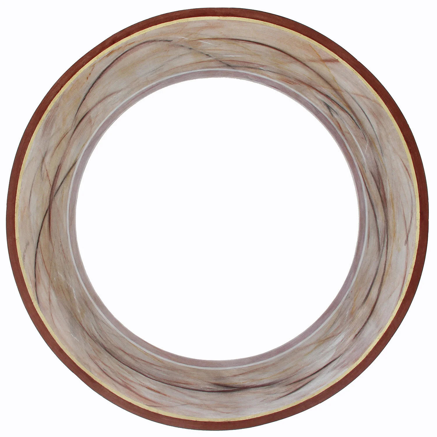   Centripetal Forces #4,  pigments on paper and gold leaf, 62" diameter, 10.5” ring 