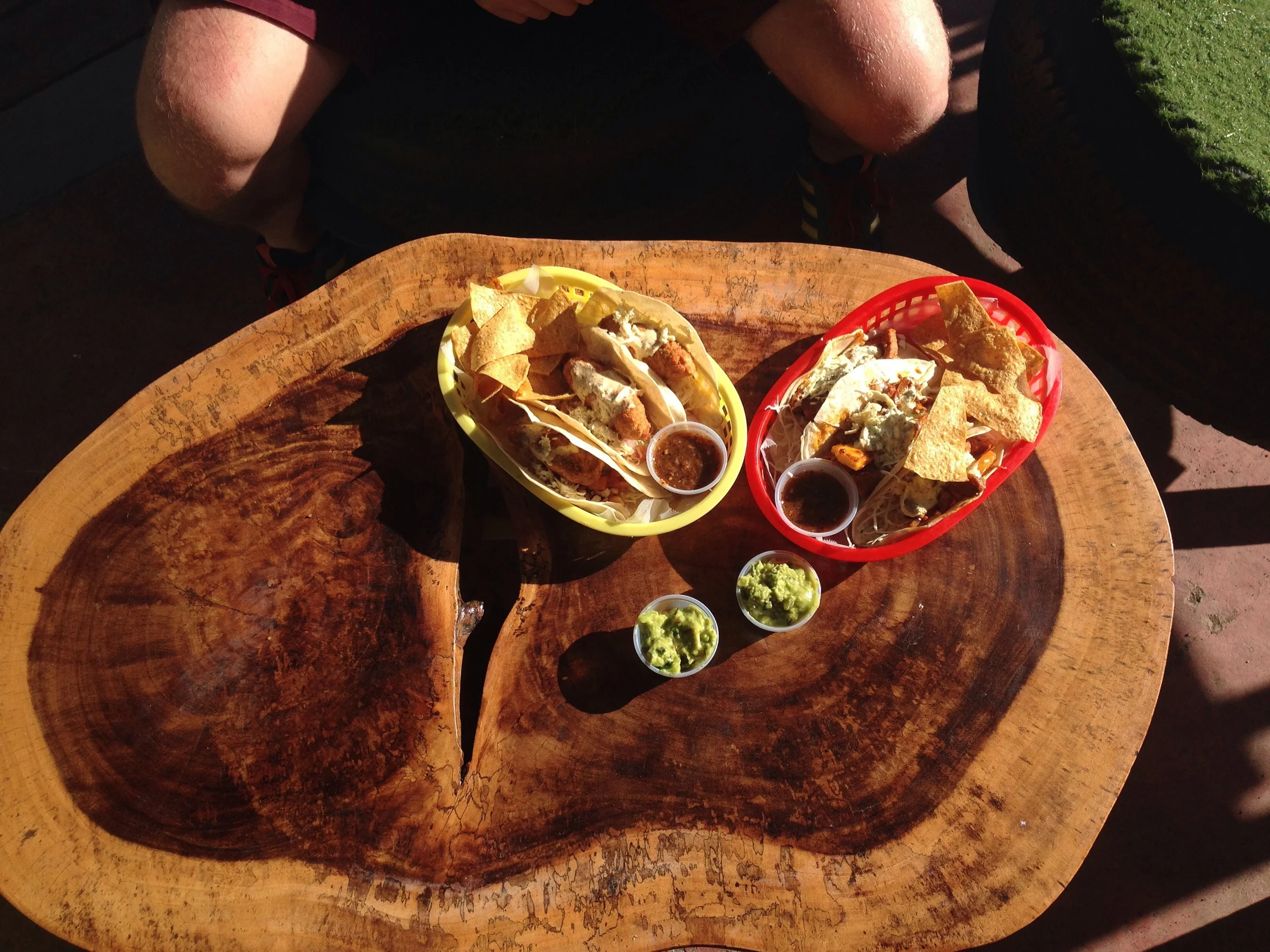 CRACK. I mean, tacos.