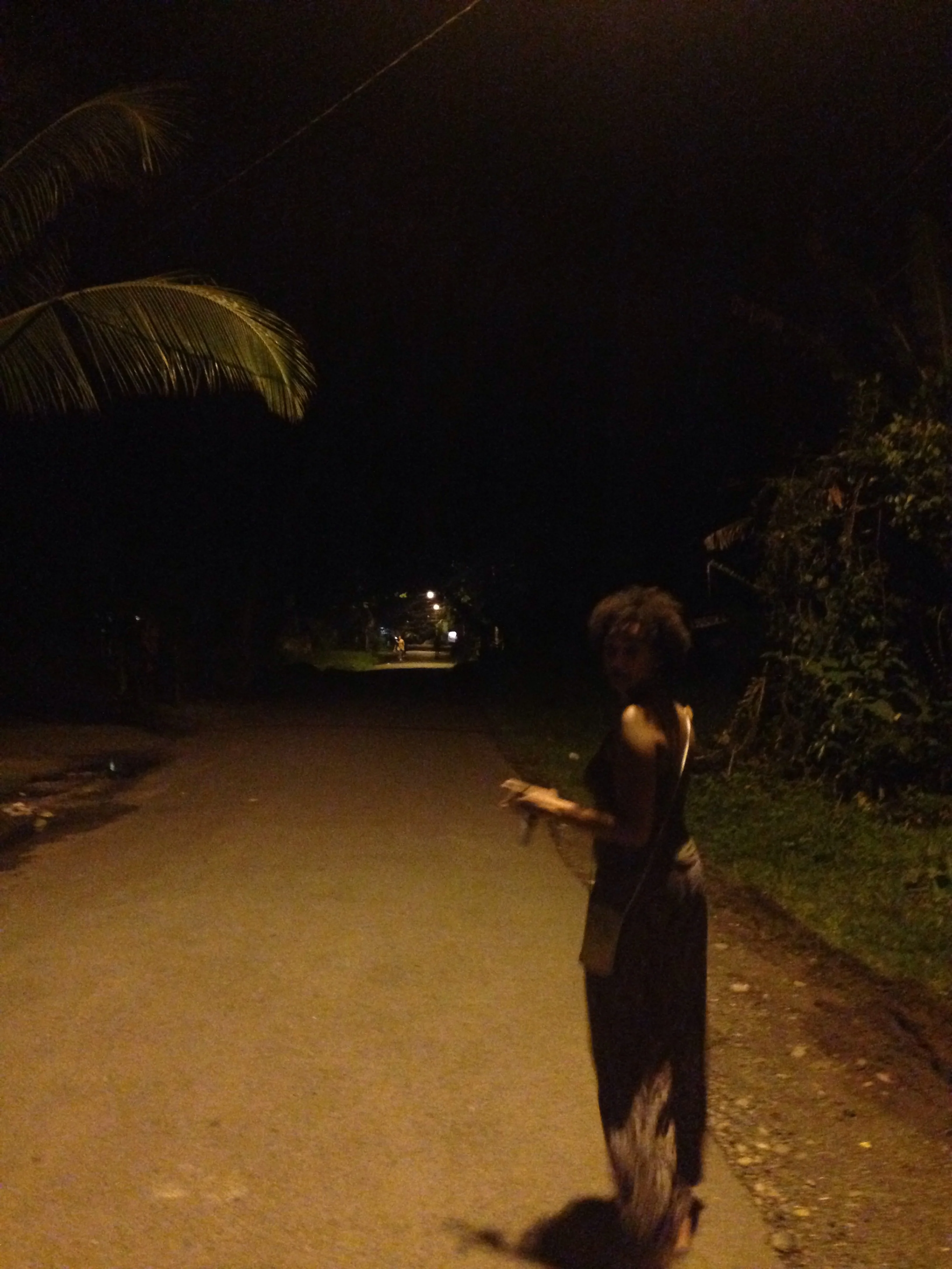 Night walk in Puerto Viejo, Costa Rica
