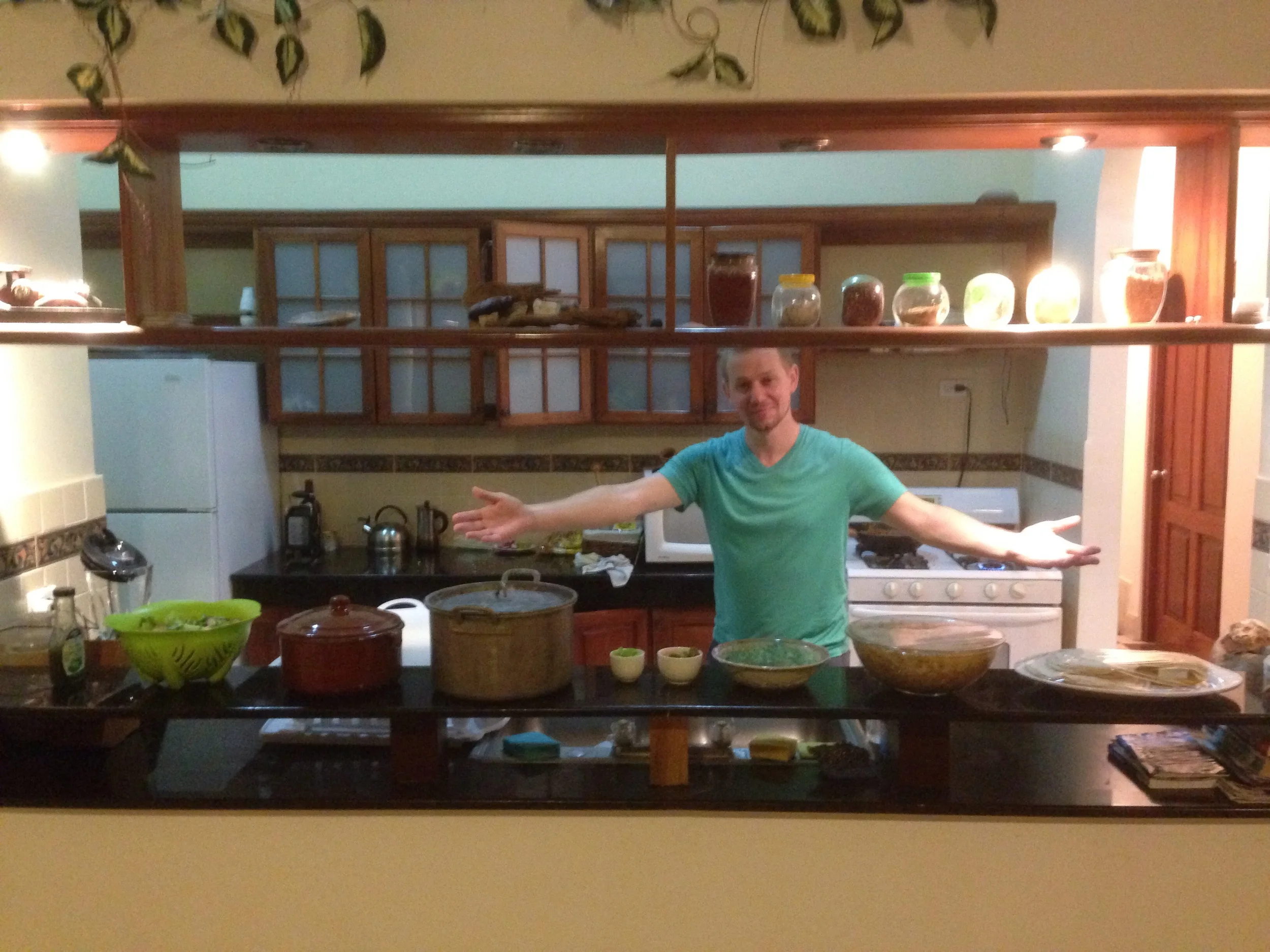 We also had taco night.