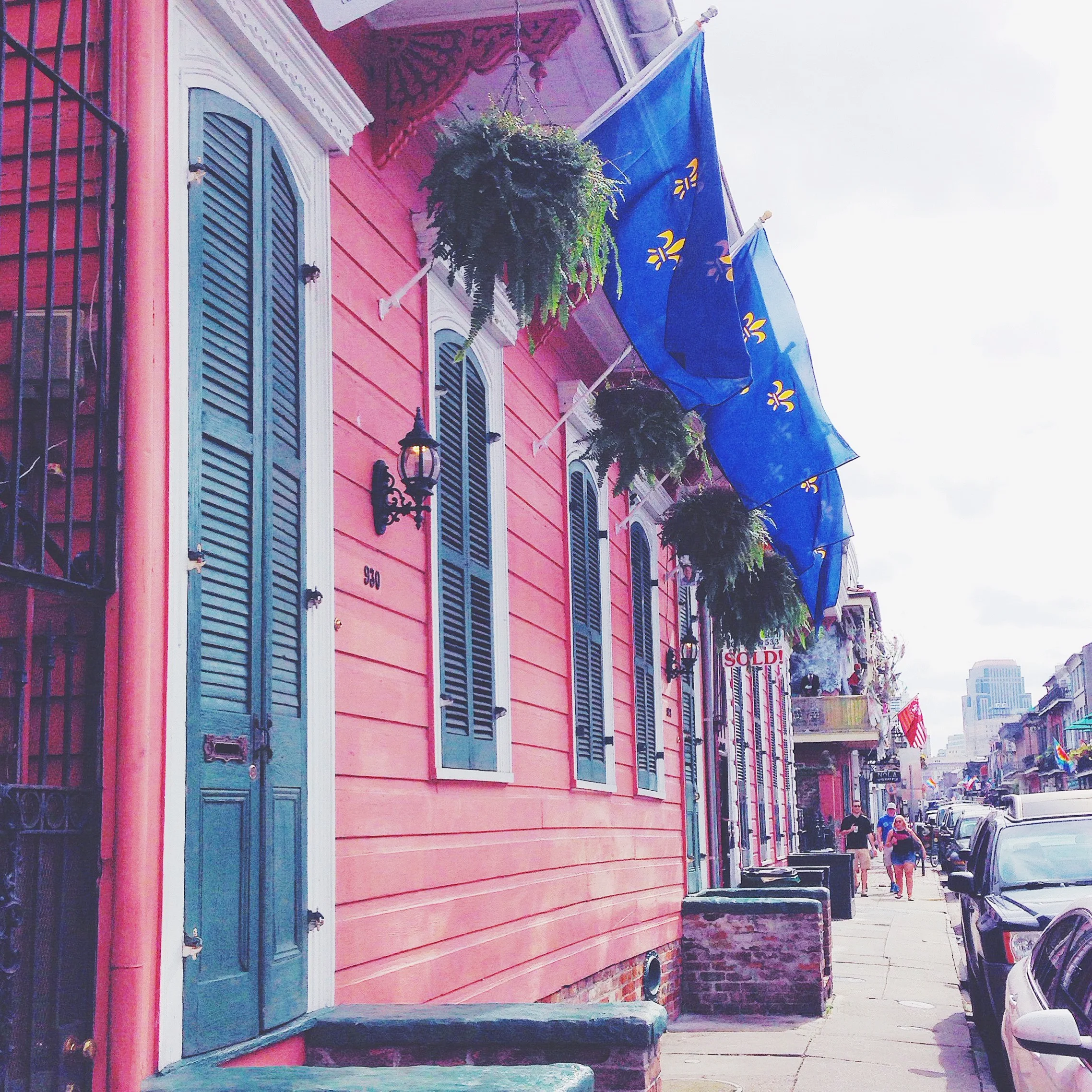 Just stare at colorful architecture for a while.