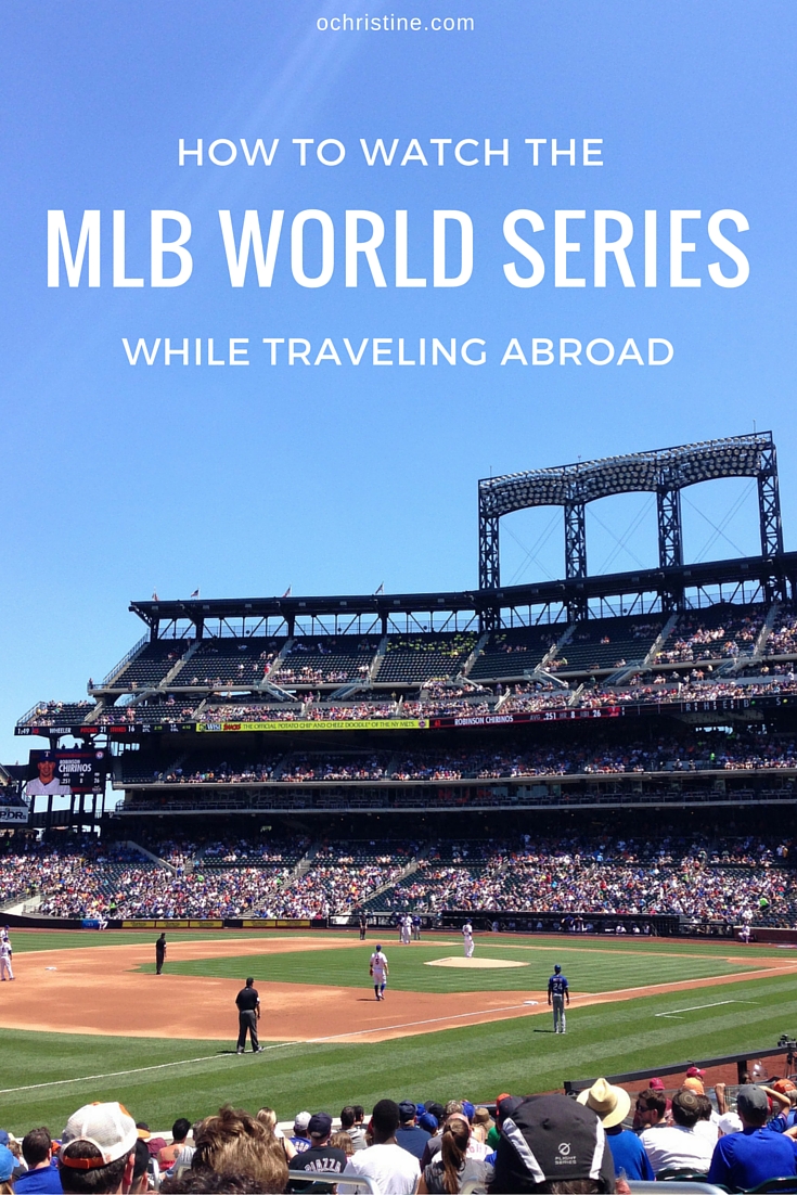 How to Watch the MLB World Series Abroad (Southeast Asia)