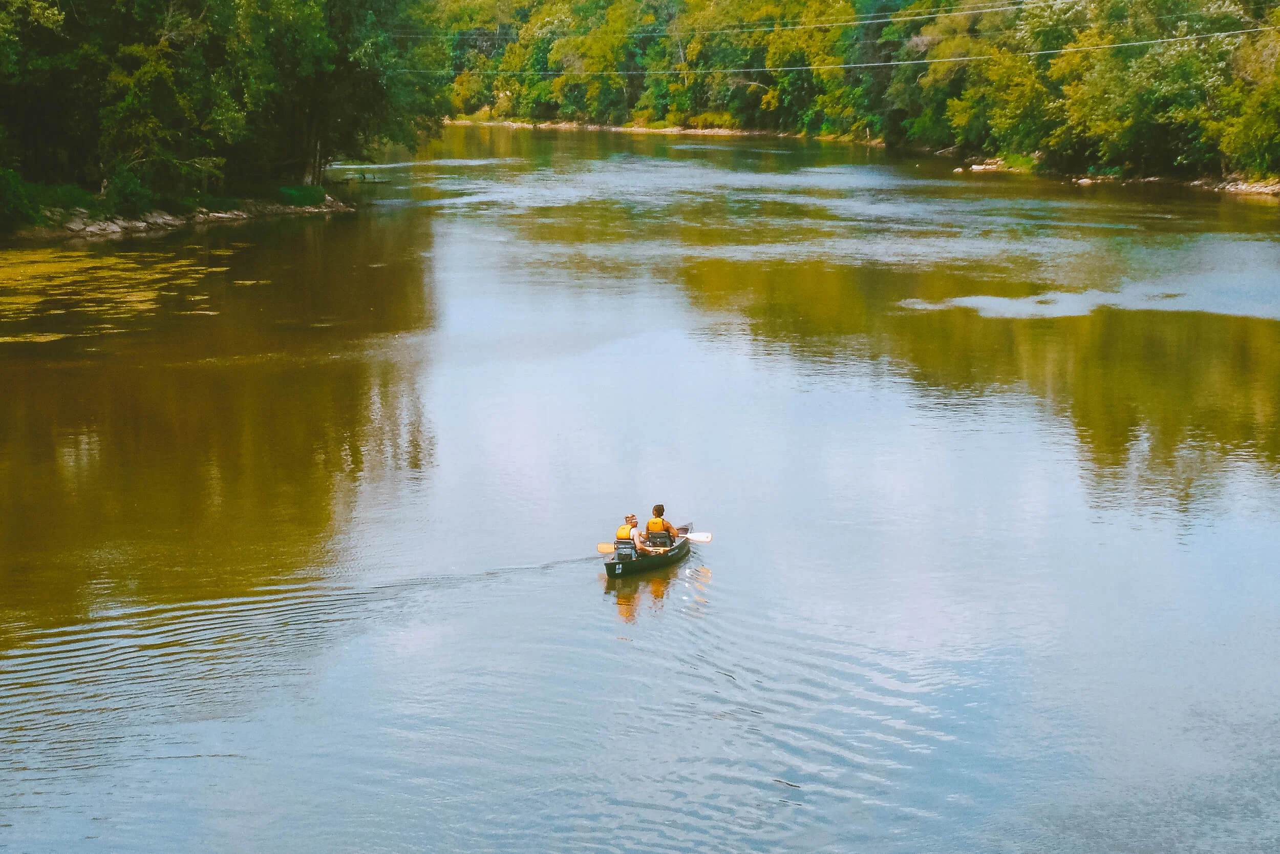 Photo Story Canoeing Down the Grand River