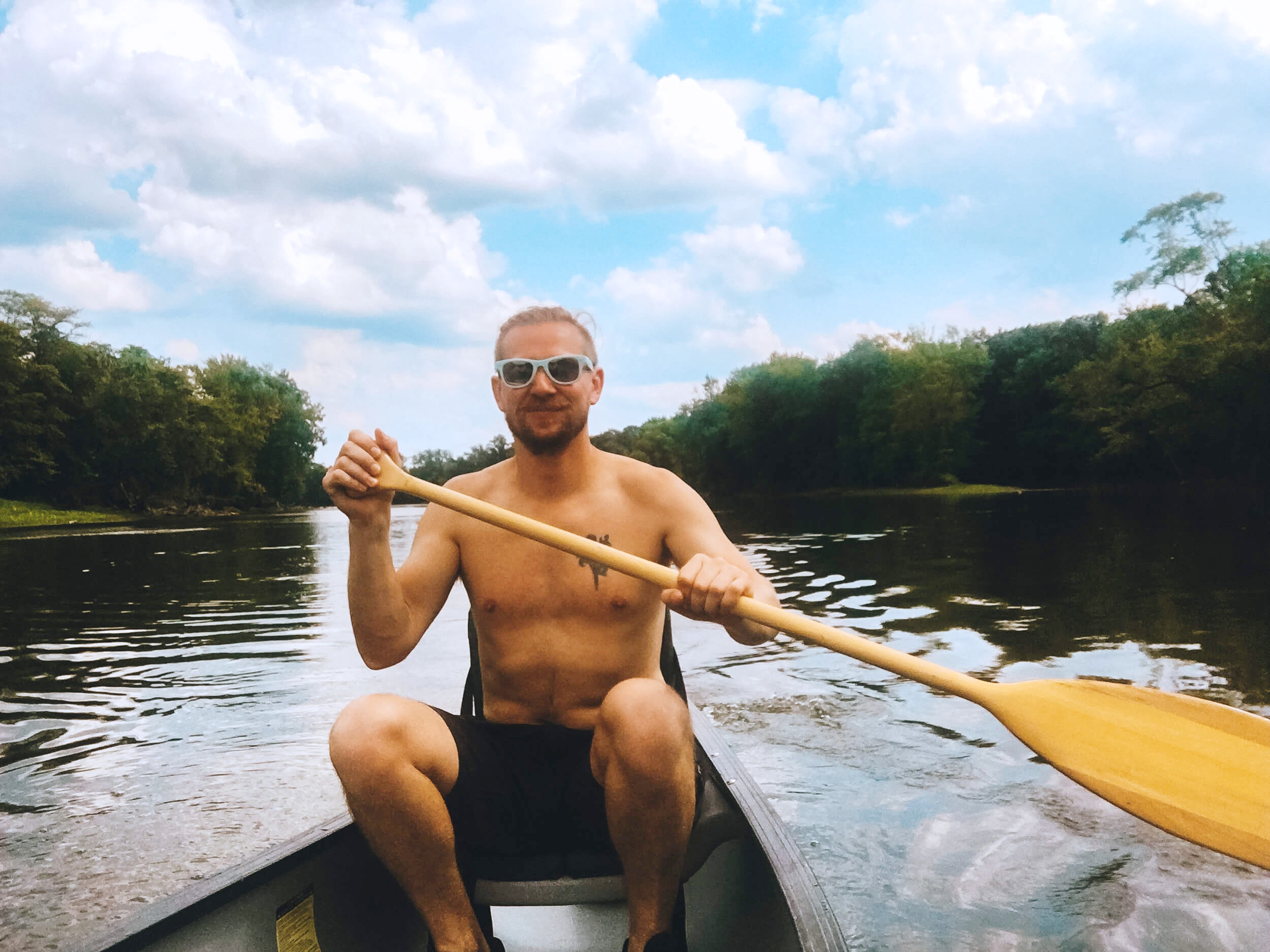 Photo Story Canoeing Down the Grand River