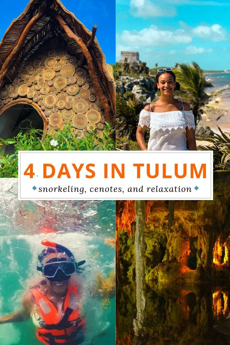 Tulum ruins tour, Tulum cenotes, Snorkeling, and other Tulum vacation recommendations.