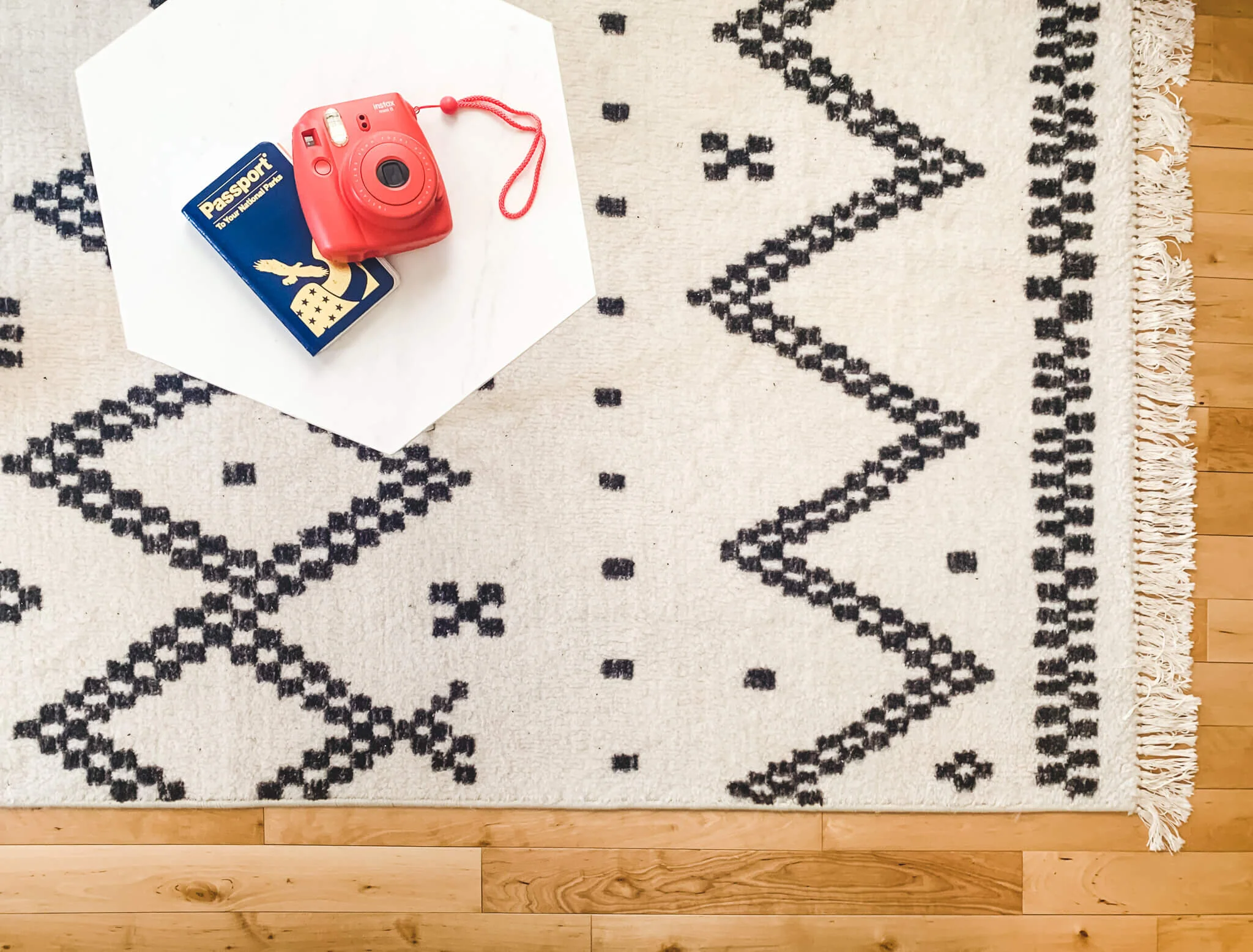 Travel inspired rugs