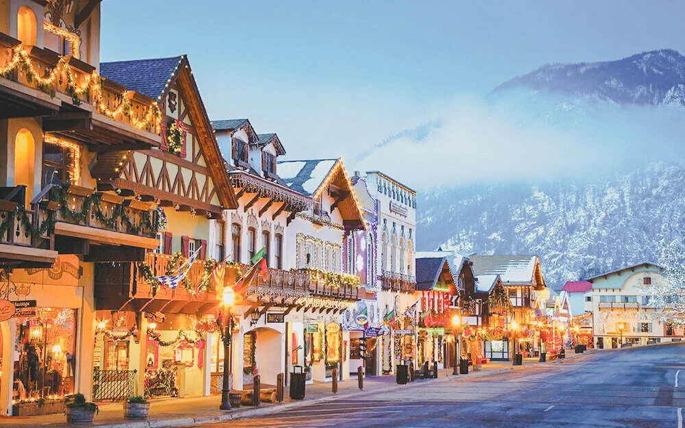 Leavenworth, WA downtown village