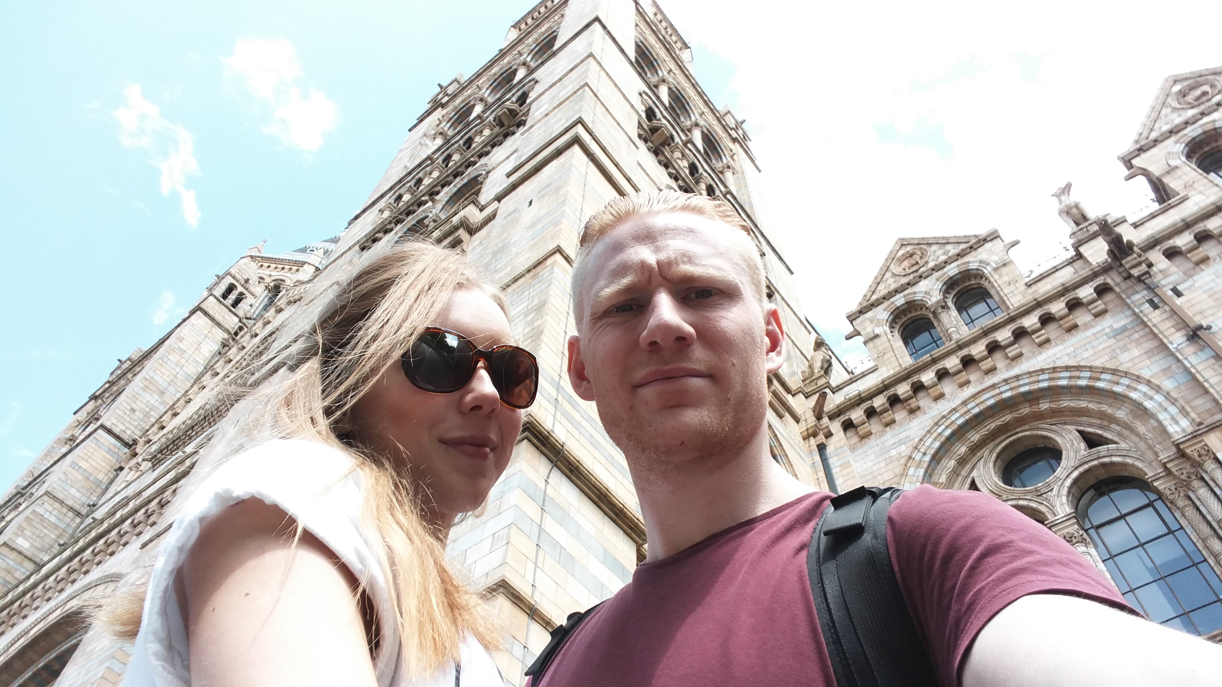 Stunning wide angle front-facing camera shots.