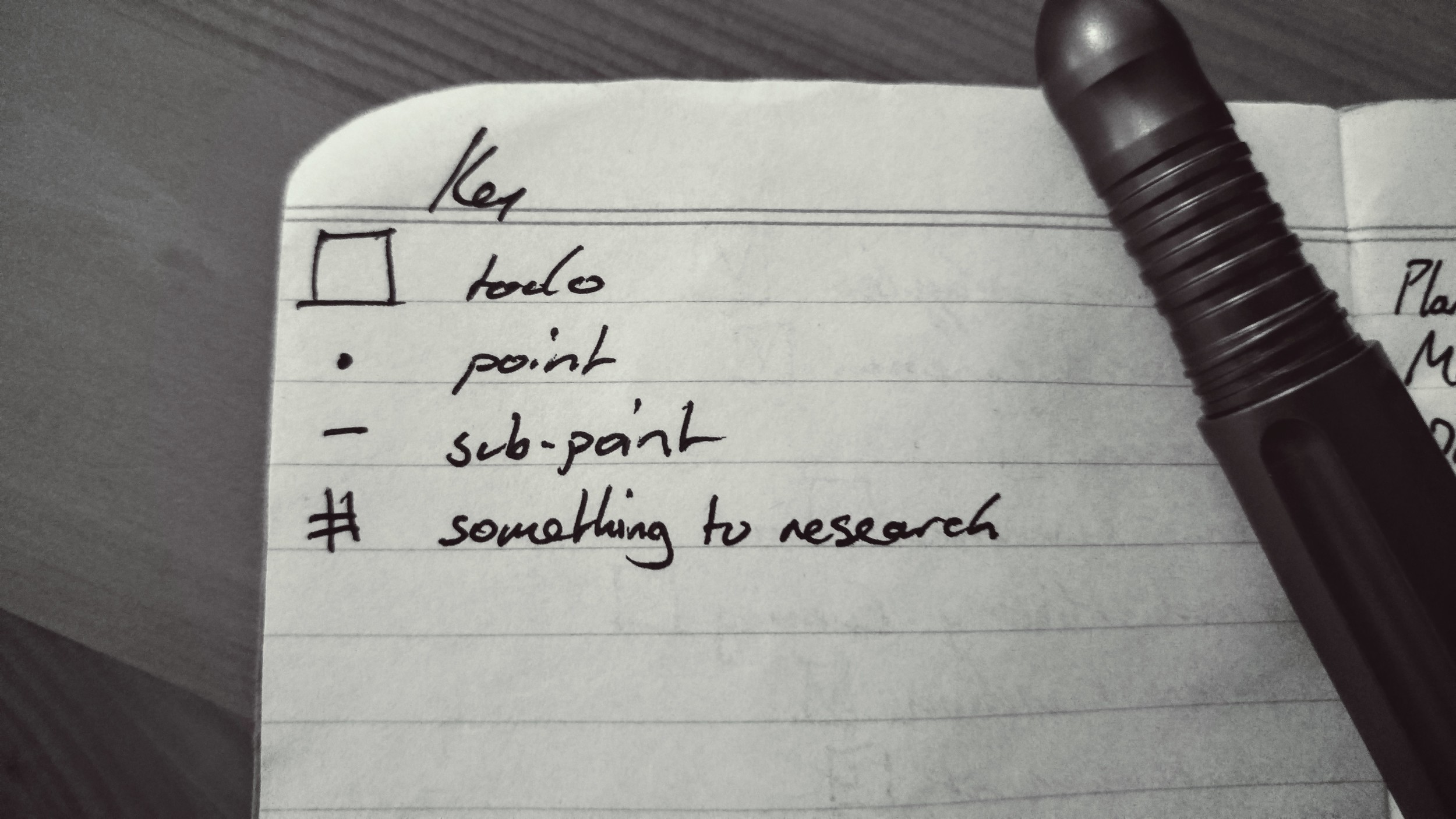 Scribbly boy writing...