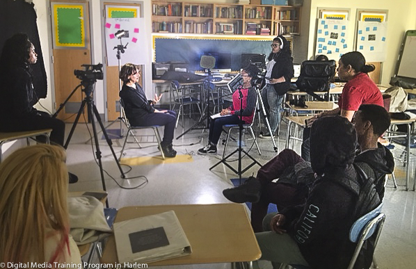 Fashion Designer Kate Phillips at New Explorers High School