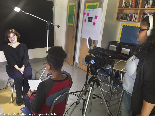 Fashion Designer Kate Phillips interviewed at New Explorers High School